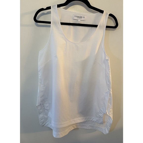 Athleta Tops - Derek Lam IOC Athleta Shirt Womens Sleeveless White Size Small Loose Fit Stretch
